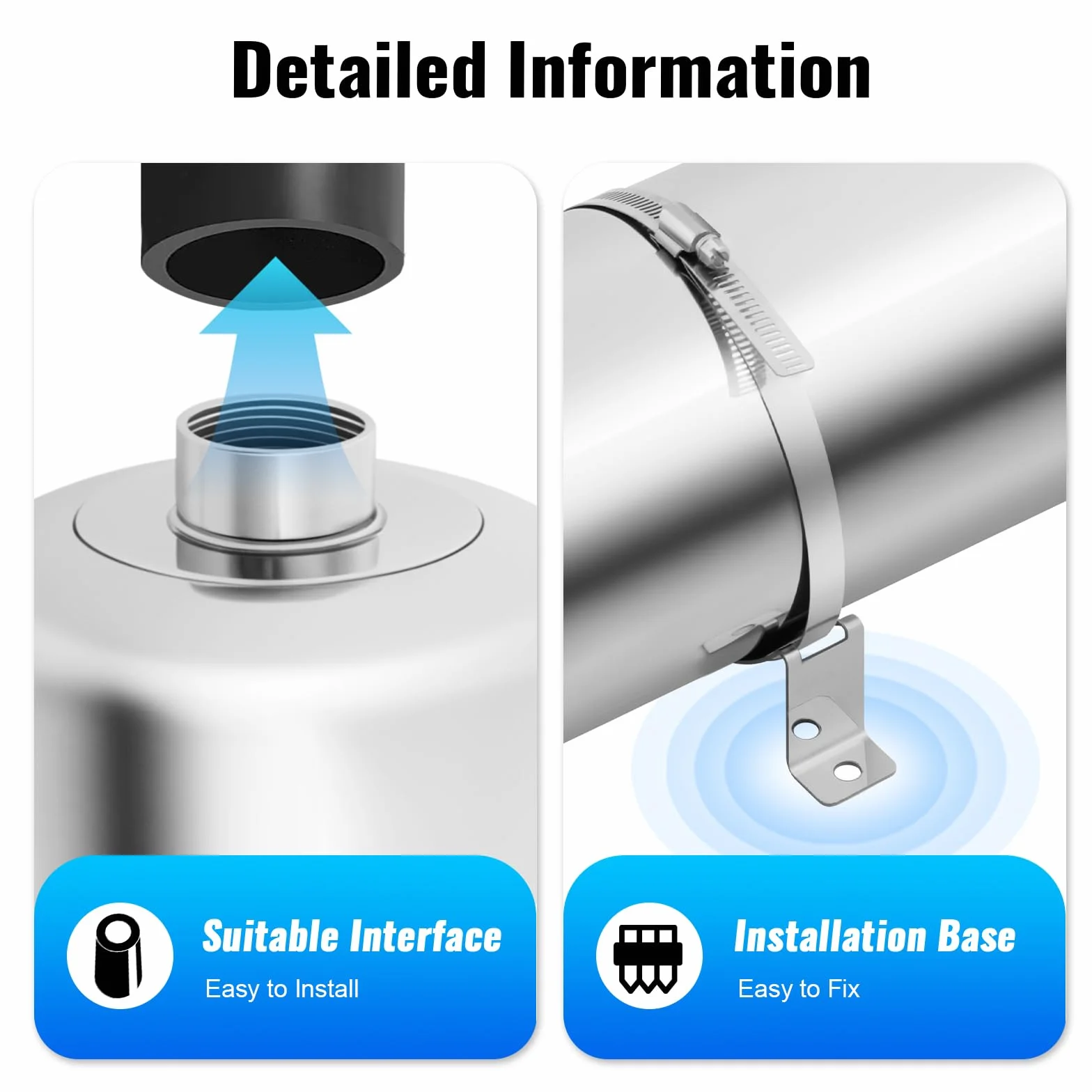 SHZICMY Scambiatore di calore per piscina, 60 kW, in acciaio inox, 250 l/min, flusso d'acqua calda, 30 l/min, scambiatore di calore per piscina