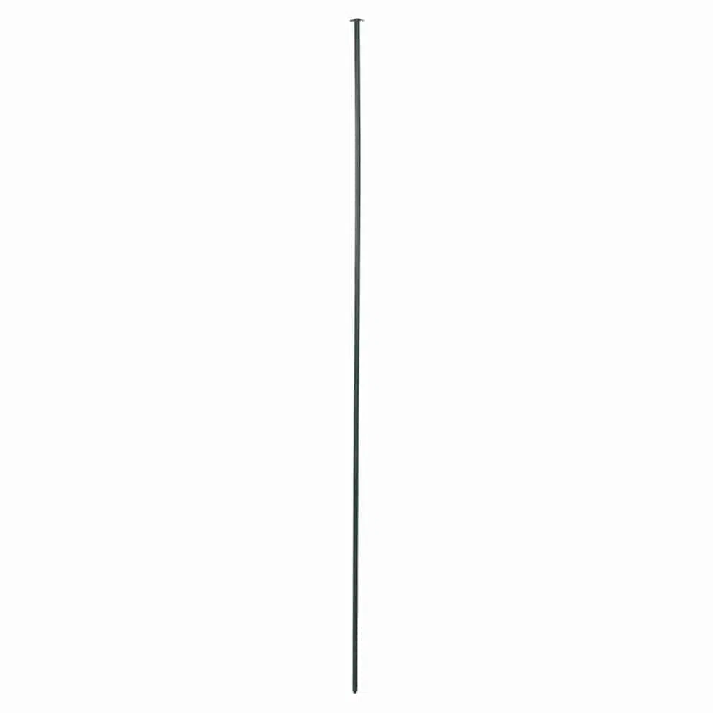Set di Recinzione per Laghetto 5 pezzi in Acciaio Verde 100 x 50 cm Barriera Modulari per Giardini Esterni, Divisori di Protezione e Confini per Spazi All'Aperto